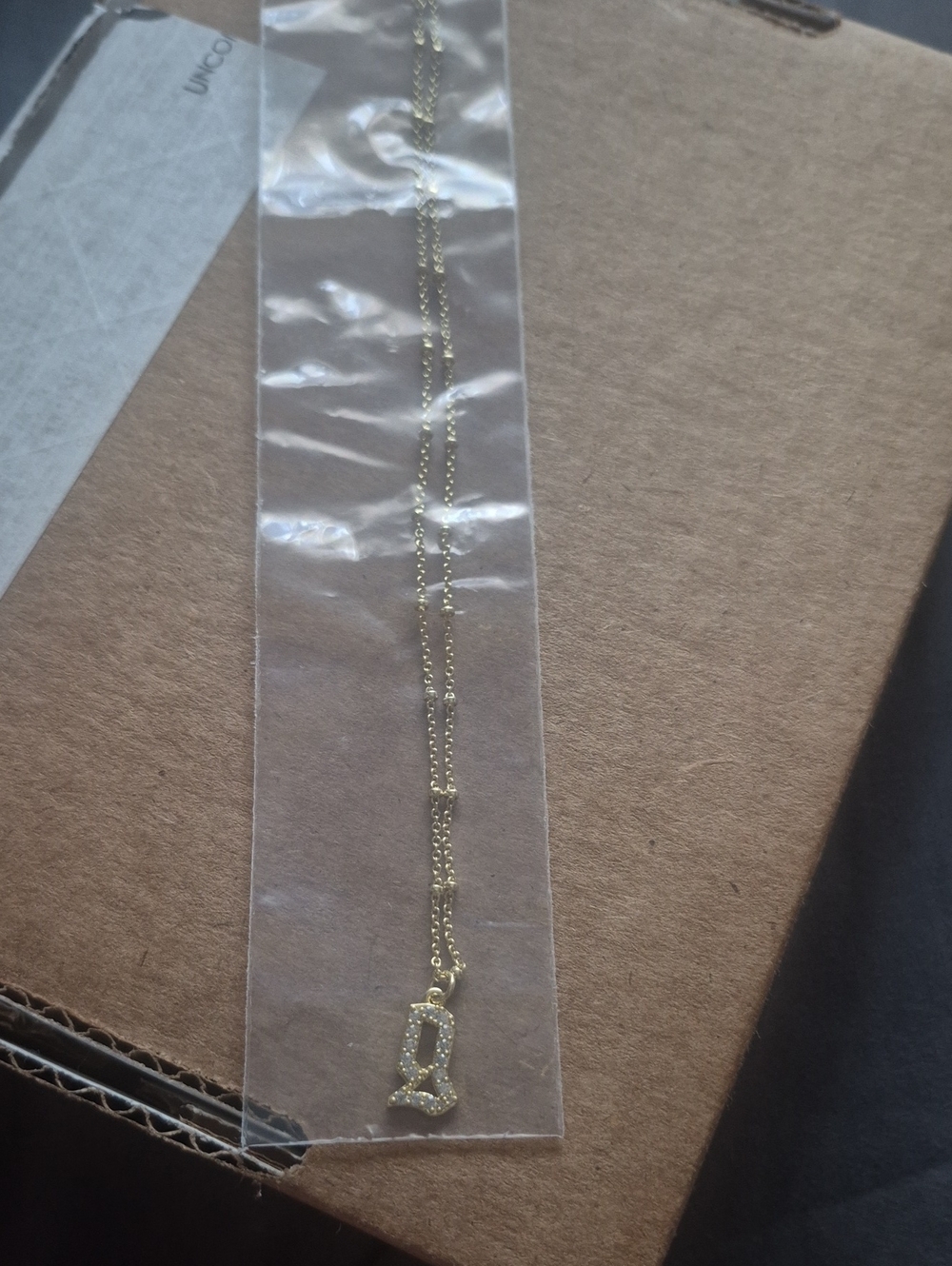 Uncommon James Made To Shine Initial Necklace - g